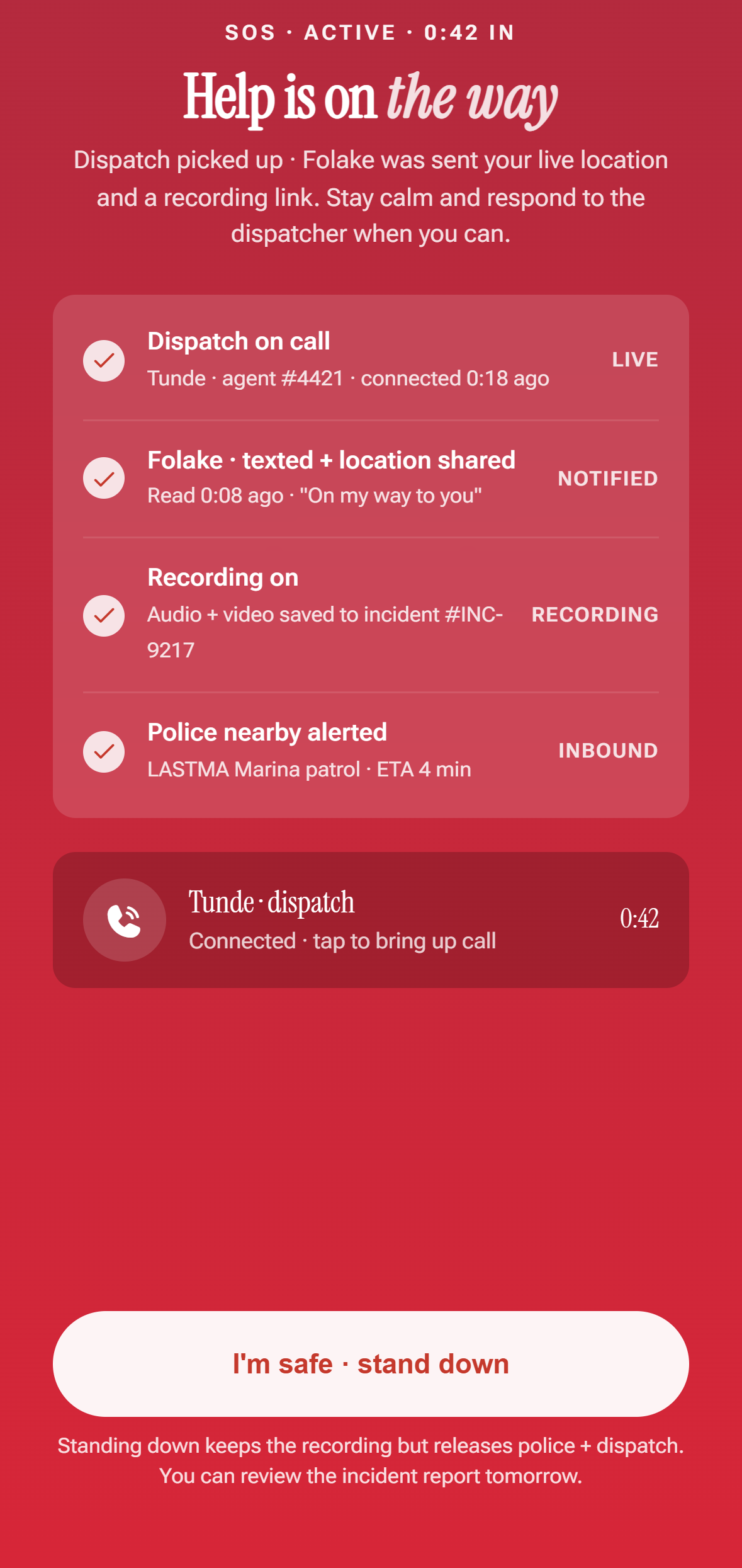 Conductor app screen